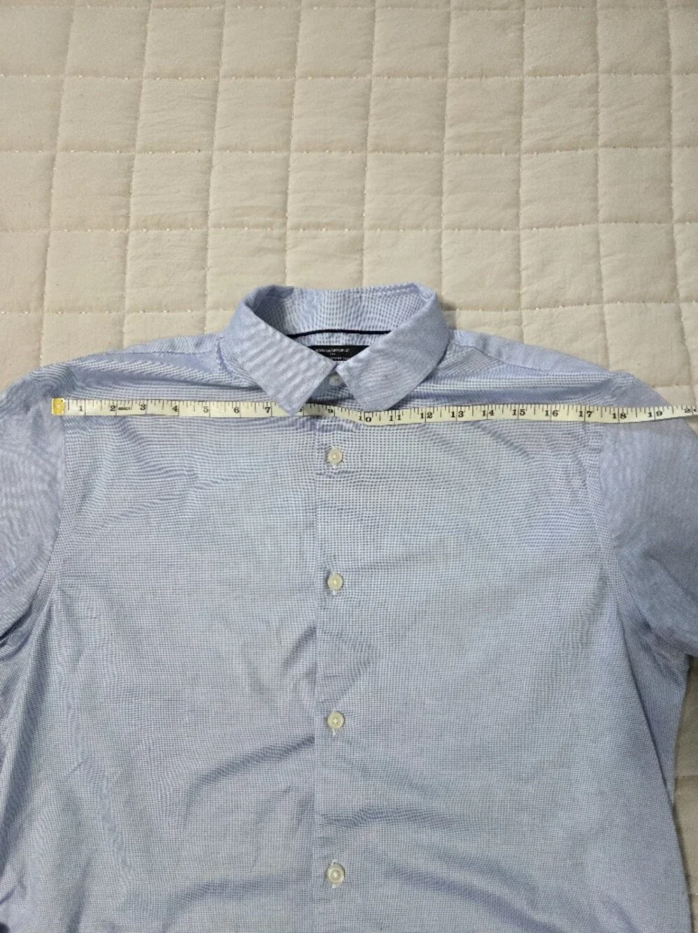 Banana Republic Pale Blue Men's Button-Down Dress Shirt